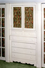Custom Cabinets designed and built in Maine by Robert N Winters